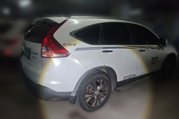 Used Honda CR-V 2012 2.4L Four-Wheel Drive Prestige Navigation Edition Rear Right 45 Deg