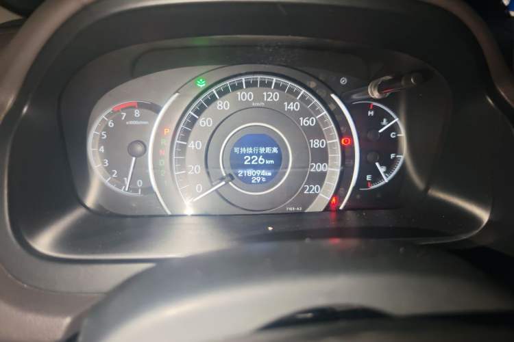 Used Honda CR-V 2013 2.0L 2WD Classic Edition Odometer Close Up