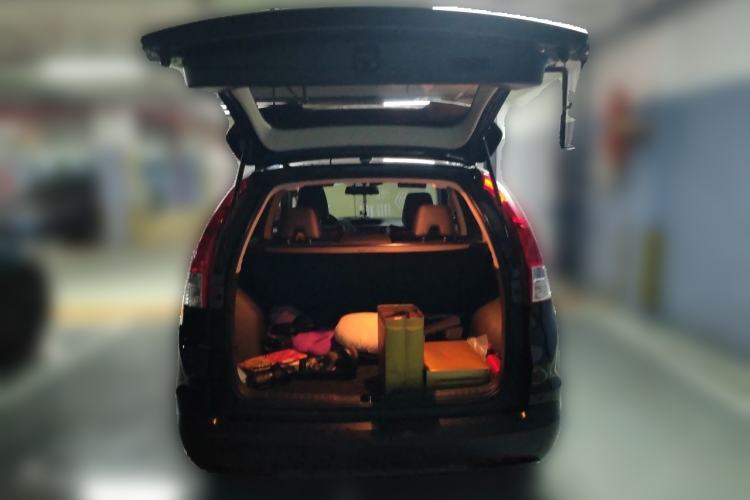 Used Honda CR-V 2013 2.4L four-wheel drive luxury version Trunk