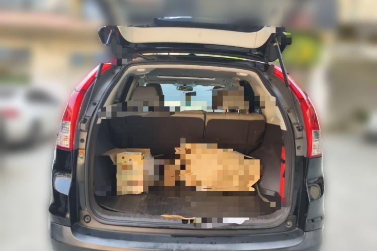 Used Honda CR-V 2013 2.4L two-wheel drive luxury version Trunk