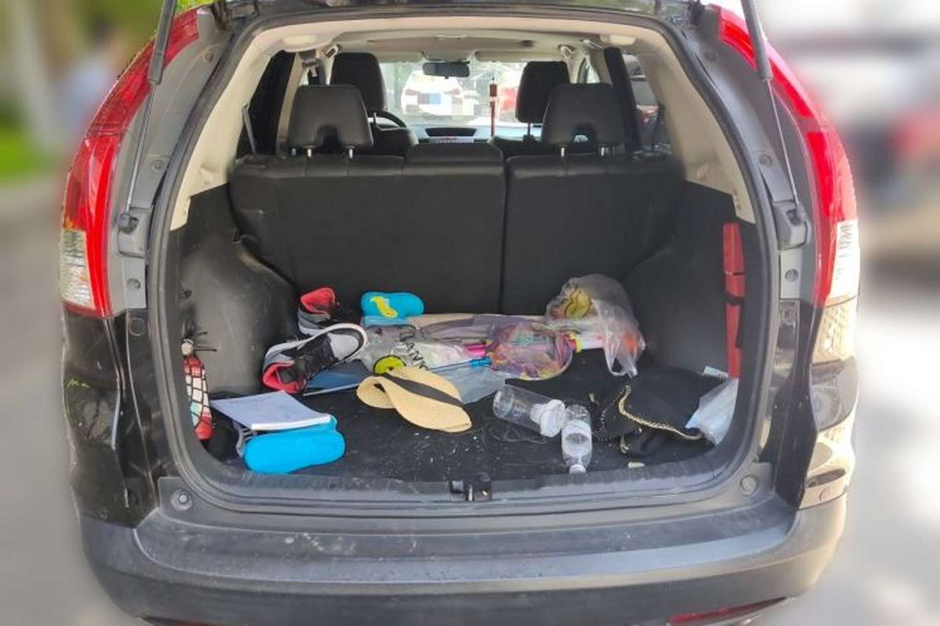 Used Honda CR-V 2013 2.4L four-wheel drive luxury version Trunk