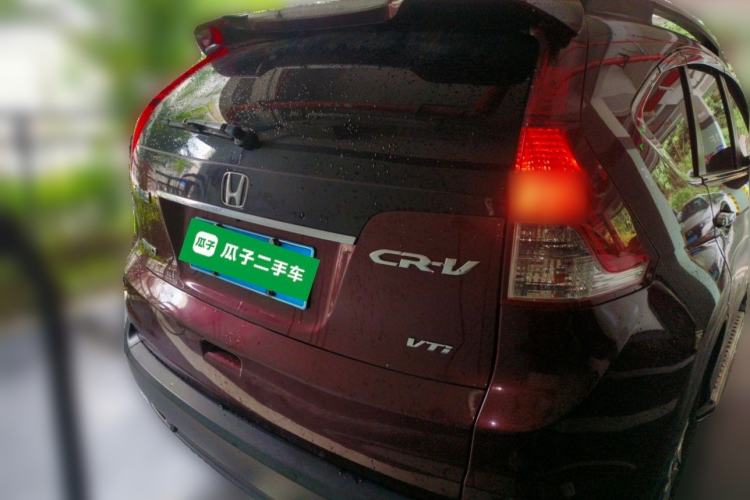 Used Honda CR-V 2013 2.4L four-wheel drive luxury version Rear