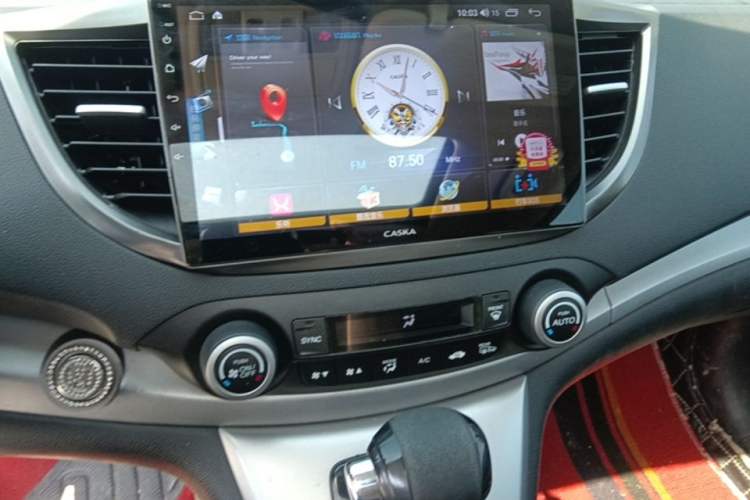 Used Honda CR-V 2013 2.4L two-wheel drive luxury version Audio And AC Panel