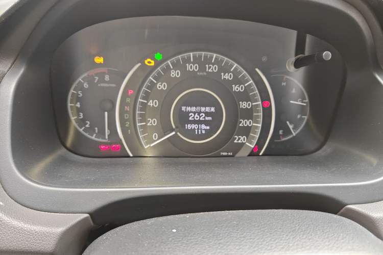 Used Honda CR-V 2013 2.0L Four-wheel Drive Classic Edition Odometer Close Up
