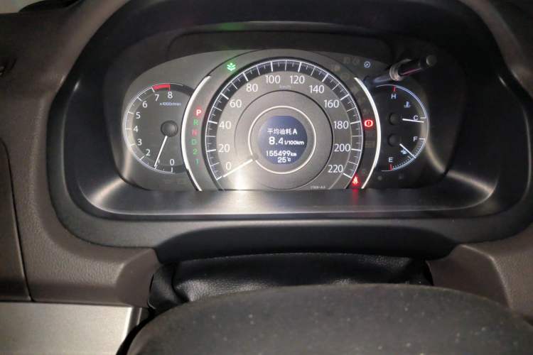 Used Honda CR-V 2013 2.0L 2WD Classic Edition Odometer Close Up