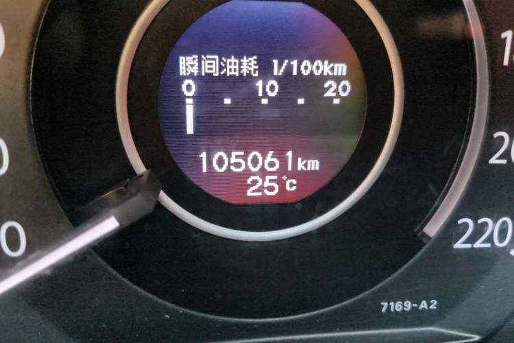Used Honda CR-V 2013 2.0L 2WD Classic Edition Odometer Close Up