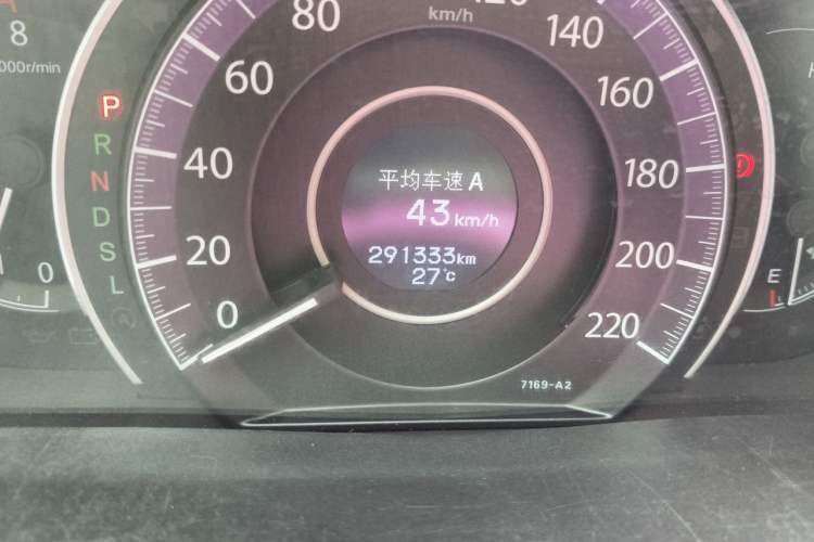 Used Honda CR-V 2015 2.0L two-wheel drive Fashion Edition Odometer Close Up