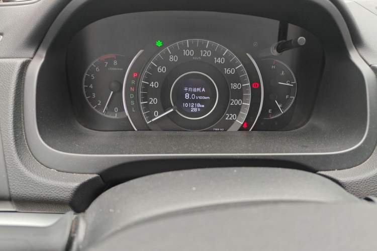 Used Honda CR-V 2015 2.0L two-wheel drive Fashion Edition Odometer Close Up