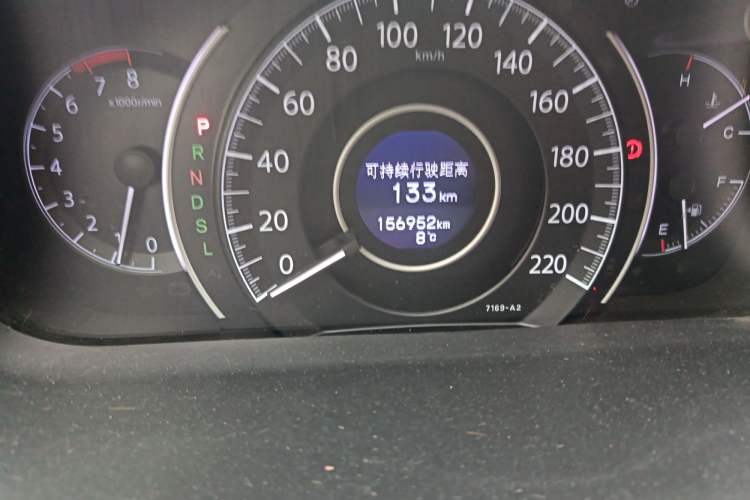 Used Honda CR-V 2015 2.0L two-wheel drive Fashion Edition Odometer Close Up
