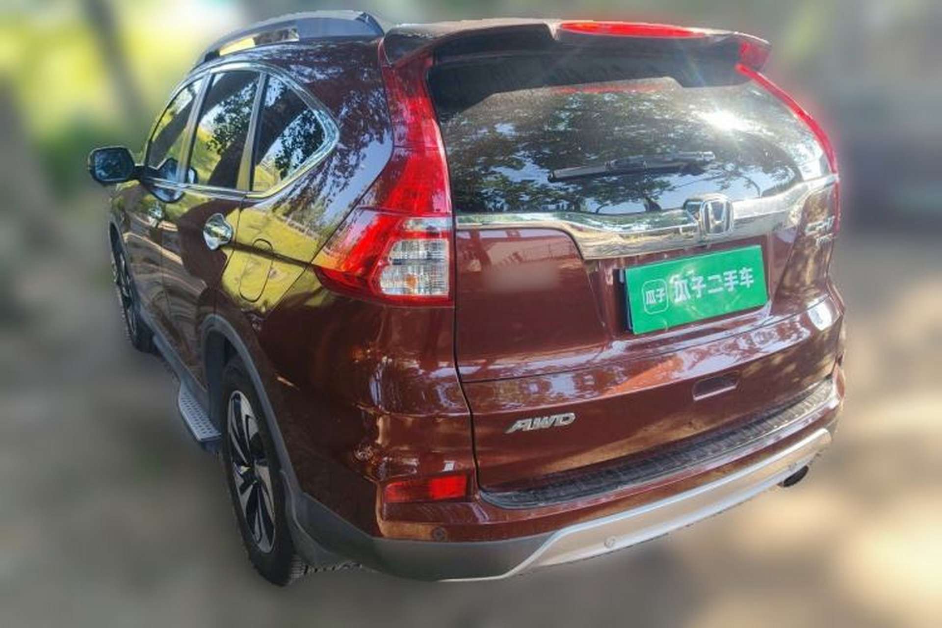 Used Honda CR-V 2015 2.4L Four-Wheel Drive Prestige Edition Rear Left 45 Deg