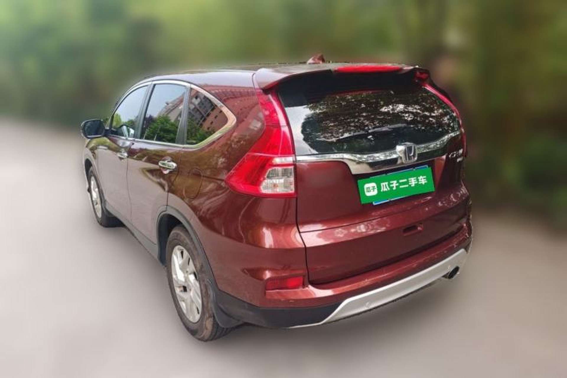 Used Honda CR-V 2015 2.4L two-wheel drive luxury version Rear Left 45 Deg