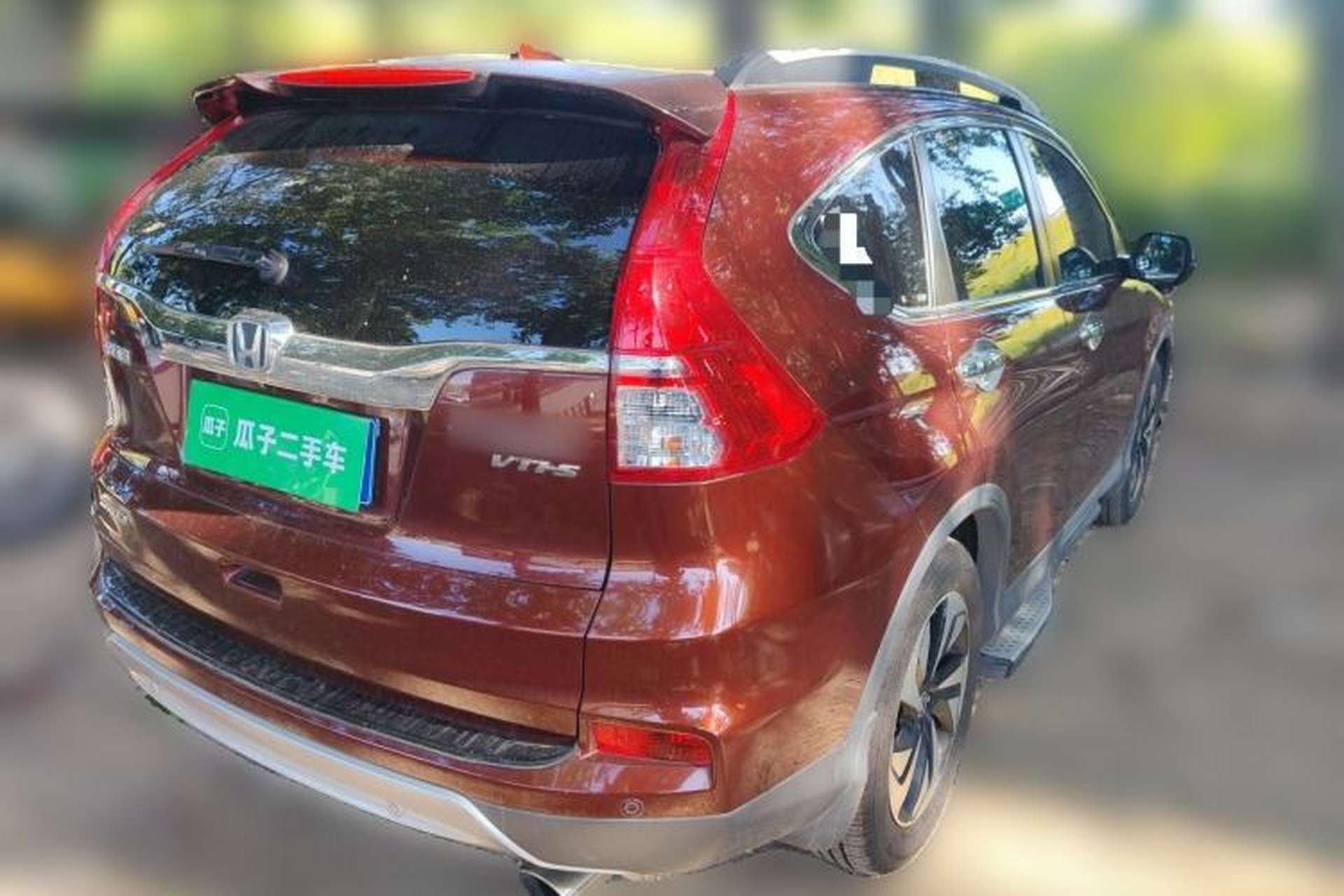 Used Honda CR-V 2015 2.4L Four-Wheel Drive Prestige Edition Rear Right 45 Deg