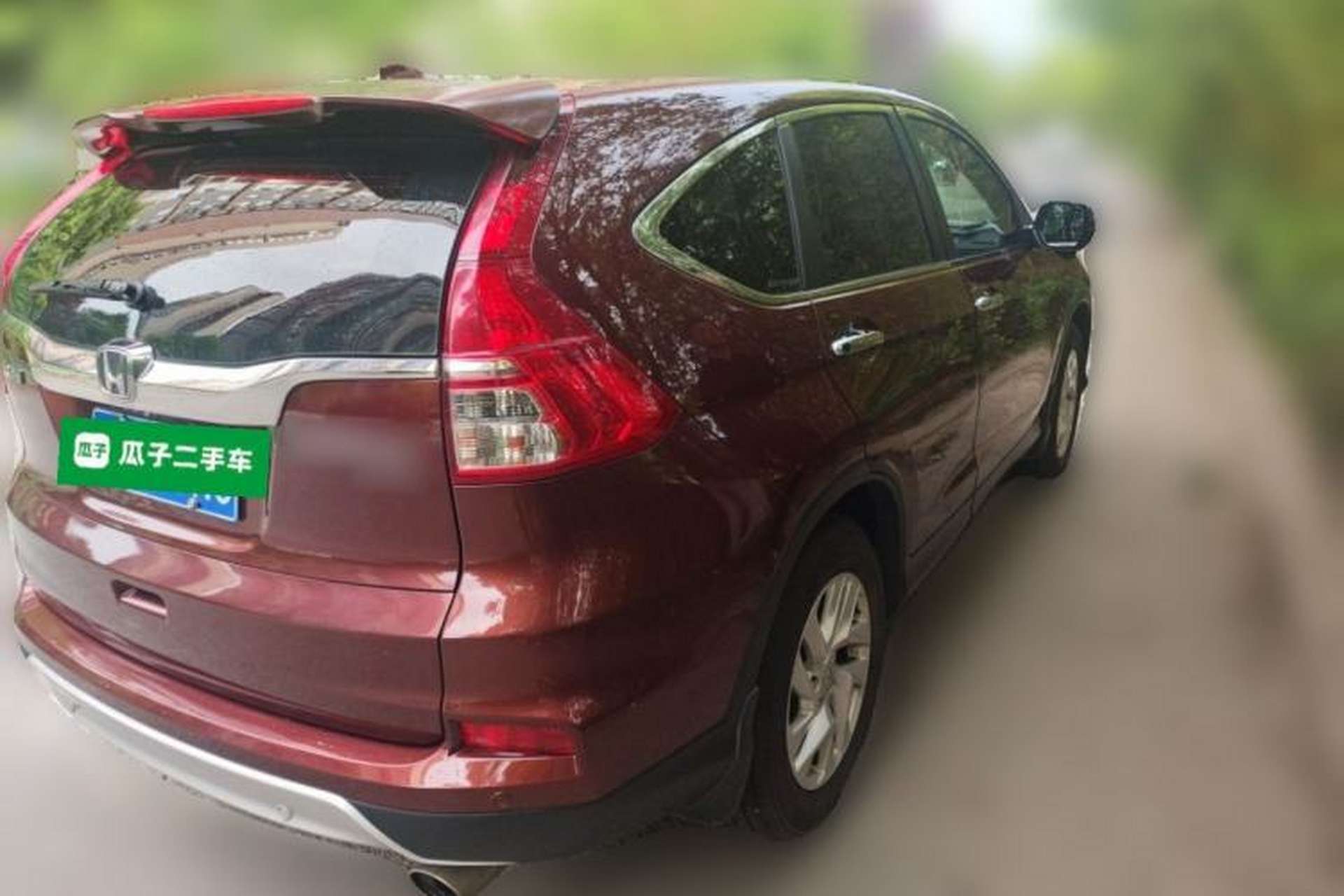 Used Honda CR-V 2015 2.4L two-wheel drive luxury version Rear Right 45 Deg