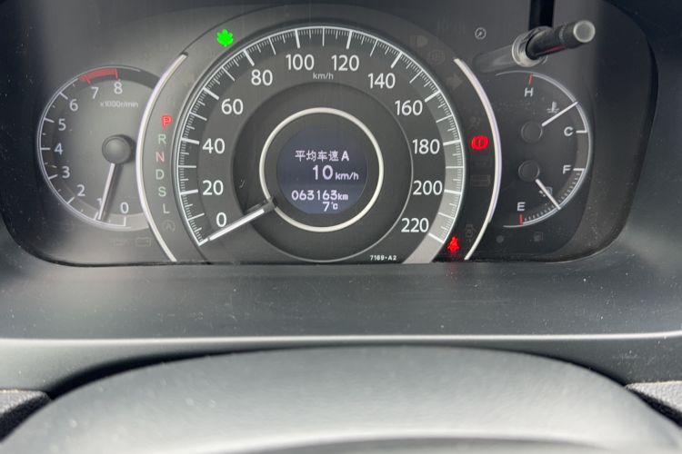 Used Honda CR-V 2015 2.4L two-wheel drive luxury version Odometer Close Up