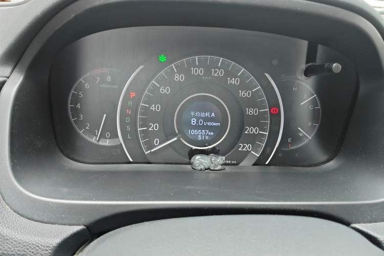 Used Honda CR-V 2015 2.4L two-wheel drive luxury version Odometer Close Up