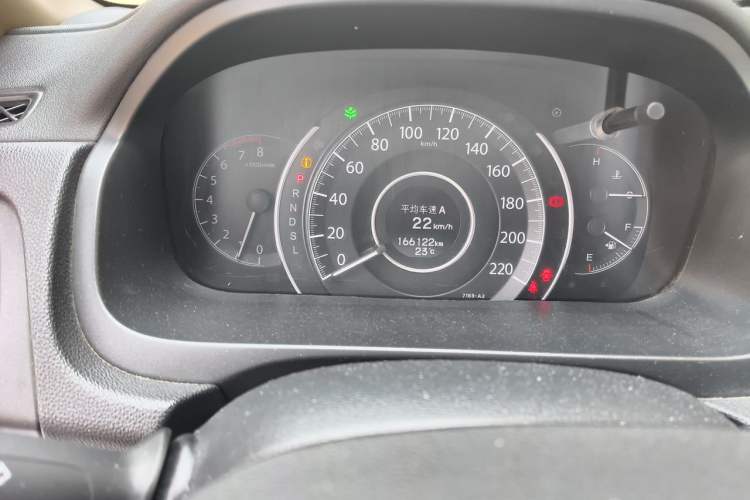 Used Honda CR-V 2015 2.0L two-wheel drive Fashion Edition Odometer Close Up
