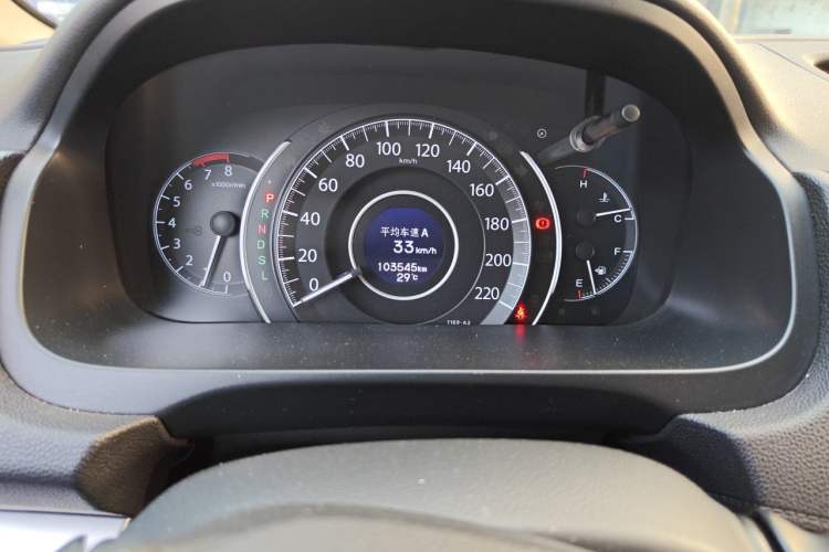 Used Honda CR-V 2015 2.0L two-wheel drive Fashion Edition Odometer Close Up