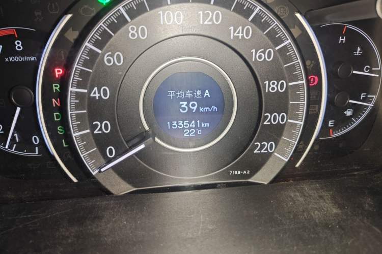 Used Honda CR-V 2015 2.0L two-wheel drive Fashion Edition Odometer Close Up