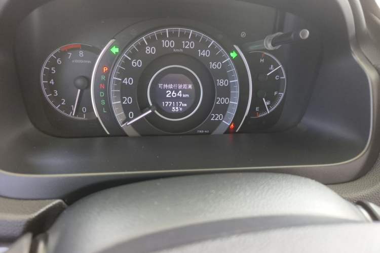 Used Honda CR-V 2015 2.0L two-wheel drive Fashion Edition Odometer Close Up