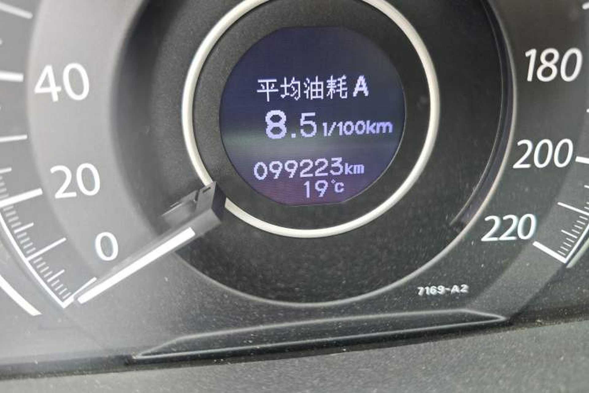 Used Honda CR-V 2015 2.0L two-wheel drive Fashion Edition Odometer Close Up