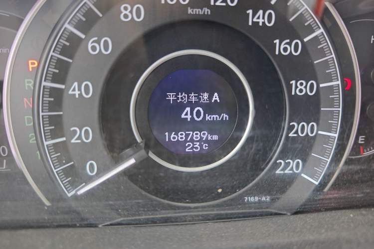 Used Honda CR-V 2015 2.0L 2WD Classic Edition Odometer Close Up