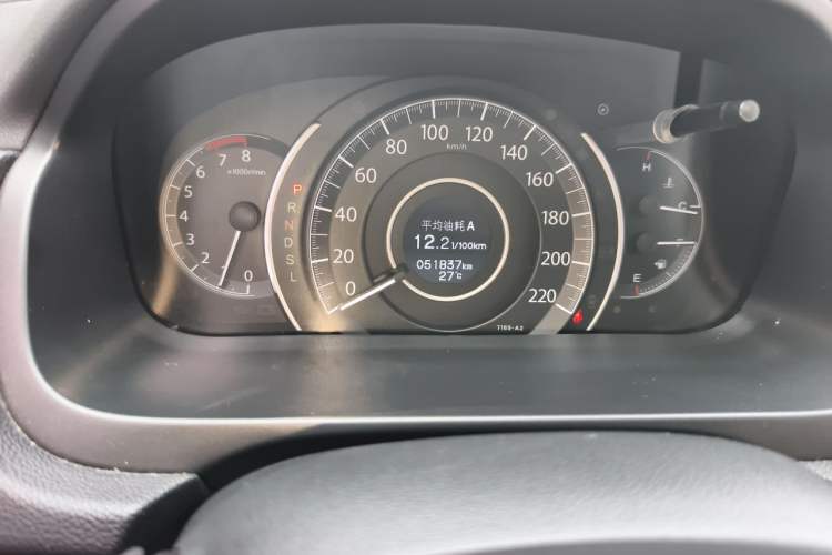 Used Honda CR-V 2015 2.0L two-wheel drive Fashion Edition Odometer Close Up