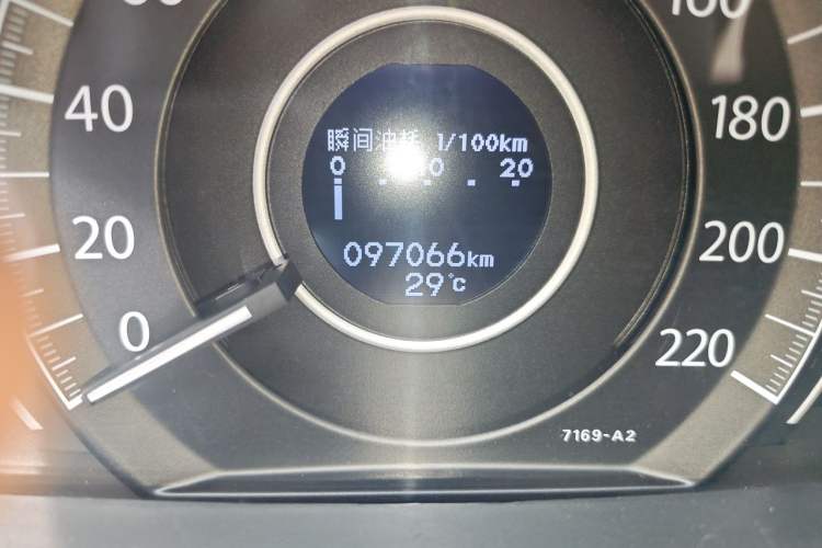 Used Honda CR-V 2015 2.0L 2WD Classic Edition Odometer Close Up