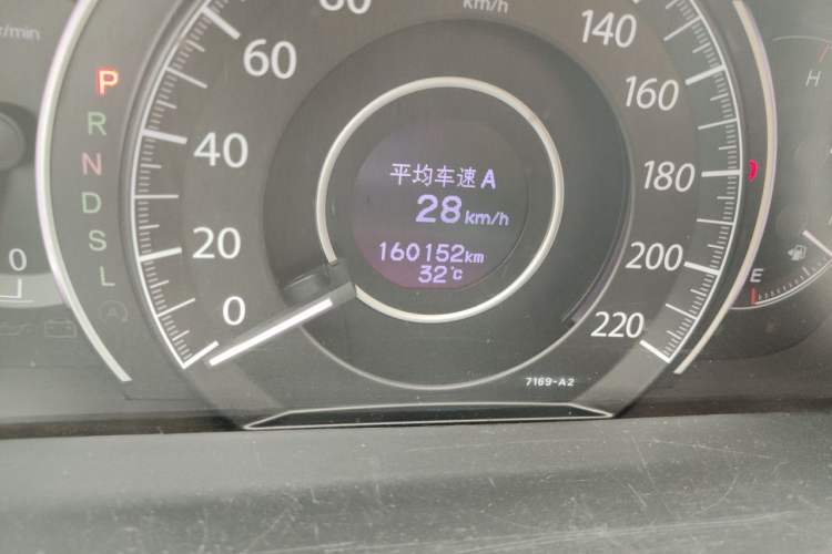 Used Honda CR-V 2015 2.0L two-wheel drive Fashion Edition Odometer Close Up