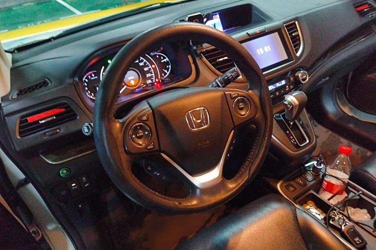 Used Honda CR-V 2015 2.4L Four-Wheel Drive Prestige Edition Steering Wheel