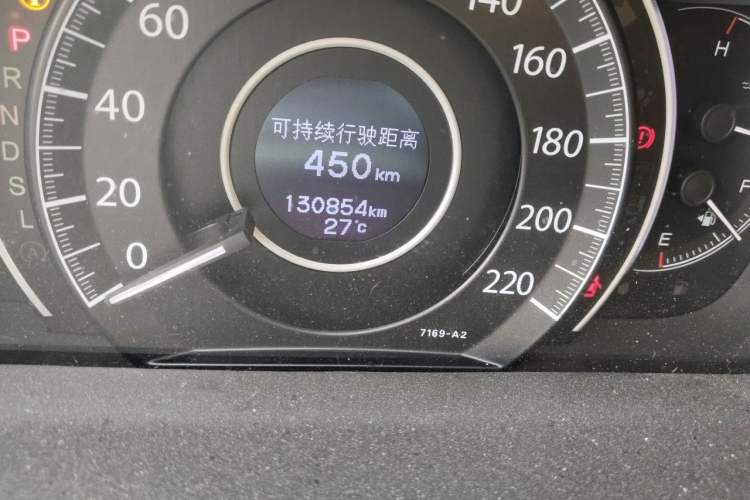 Used Honda CR-V 2016 2.0L Two-Wheel Drive Classic Edition Odometer Close Up