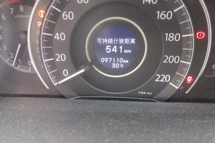 Used Honda CR-V 2016 2.0L Two-Wheel Drive Classic Edition Odometer Close Up
