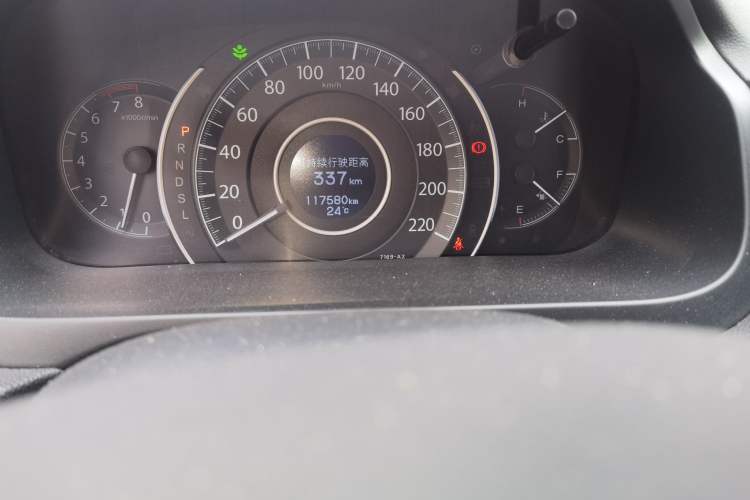 Used Honda CR-V 2016 2.0L two-wheel drive Urban Edition Odometer Close Up