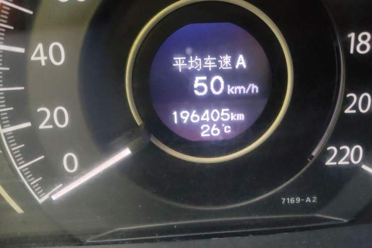 Used Honda CR-V 2016 2.0L two-wheel drive Urban Edition Odometer Close Up