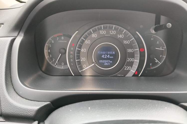 Used Honda CR-V 2016 2.0L Two-Wheel Drive Classic Edition Odometer Close Up