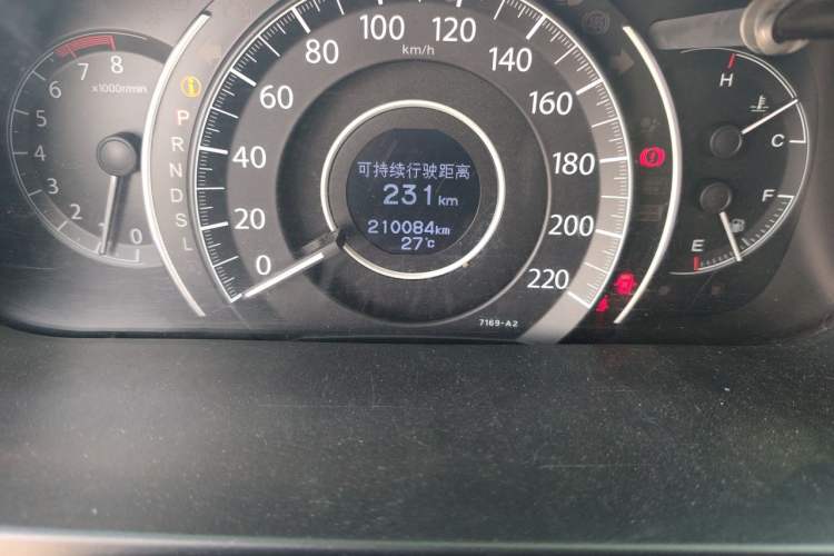 Used Honda CR-V 2016 2.0L Two-Wheel Drive Classic Edition Odometer Close Up