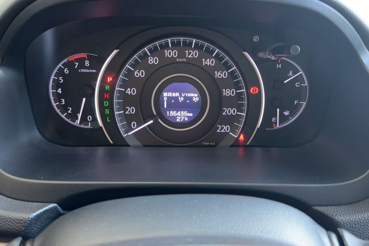 Used Honda CR-V 2016 2.0L two-wheel drive Urban Edition Odometer Close Up
