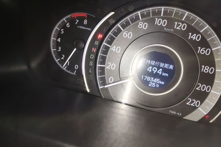 Used Honda CR-V 2016 2.0L Two-Wheel Drive Classic Edition Odometer Close Up