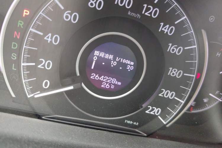 Used Honda CR-V 2016 2.0L Two-Wheel Drive Classic Edition Odometer Close Up