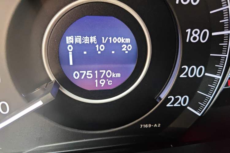Used Honda CR-V 2016 2.0L Two-Wheel Drive Classic Edition Odometer Close Up