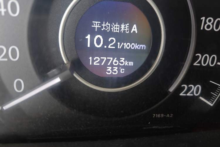 Used Honda CR-V 2016 2.0L two-wheel drive Urban Edition Odometer Close Up