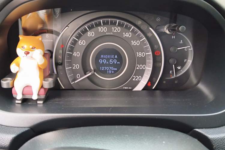 Used Honda CR-V 2016 2.0L two-wheel drive Urban Edition Odometer Close Up