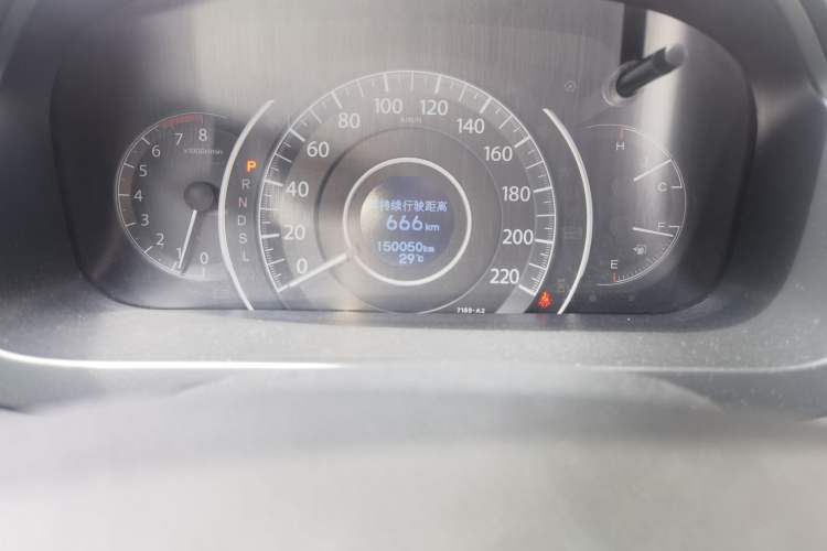 Used Honda CR-V 2016 2.0L two-wheel drive Urban Edition Odometer Close Up
