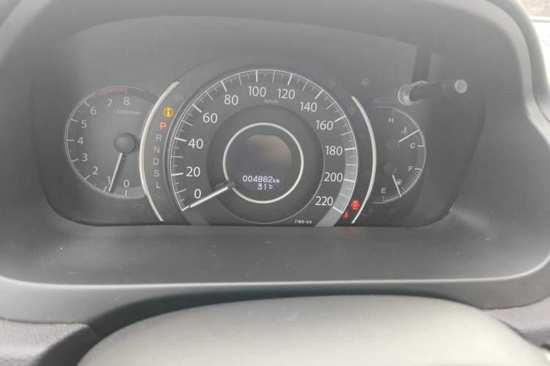 Used Honda CR-V 2016 2.0L two-wheel drive Urban Edition Odometer Close Up