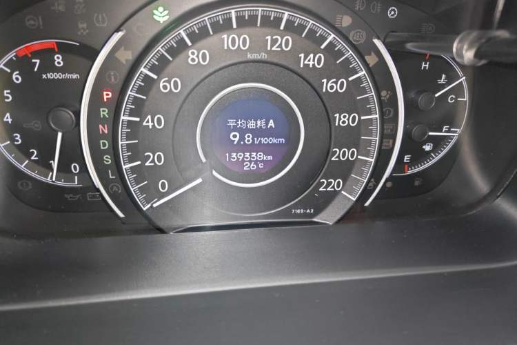 Used Honda CR-V 2016 2.0L two-wheel drive Urban Edition Odometer Close Up