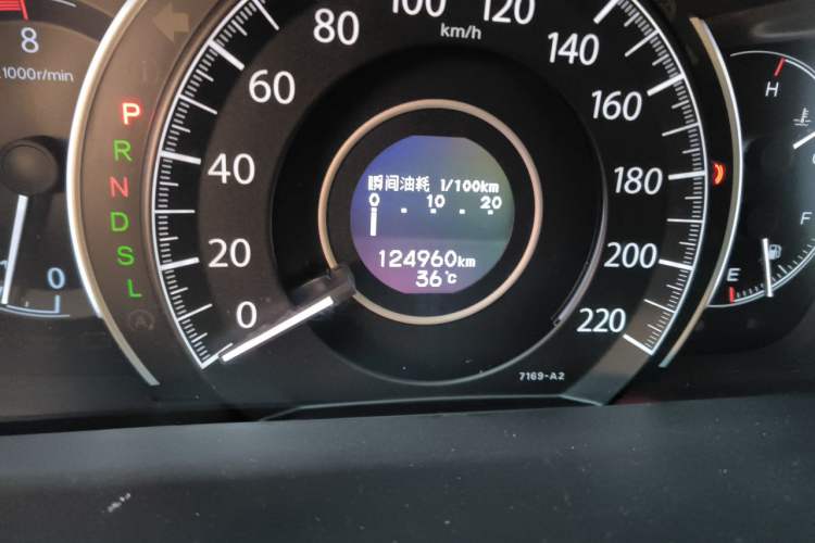 Used Honda CR-V 2016 2.0L Two-Wheel Drive Classic Edition Odometer Close Up