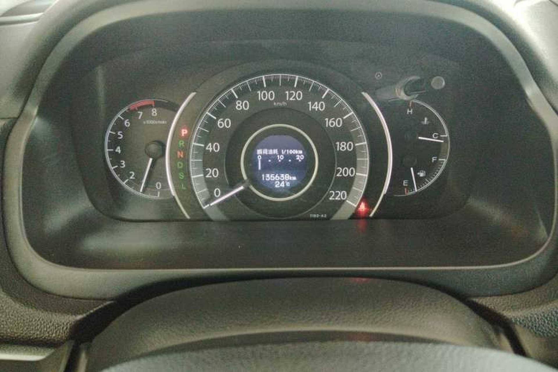 Used Honda CR-V 2016 2.0L two-wheel drive Urban Edition Odometer Close Up