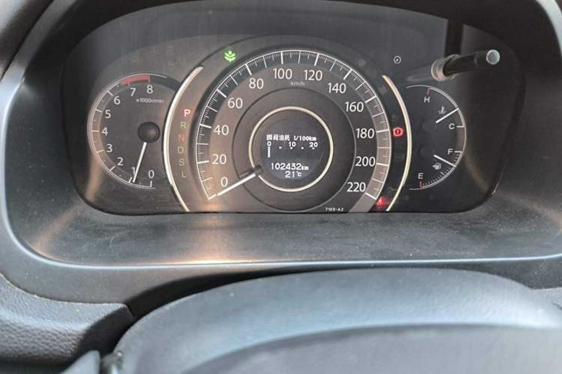 Used Honda CR-V 2016 2.0L Two-Wheel Drive Classic Edition Odometer Close Up