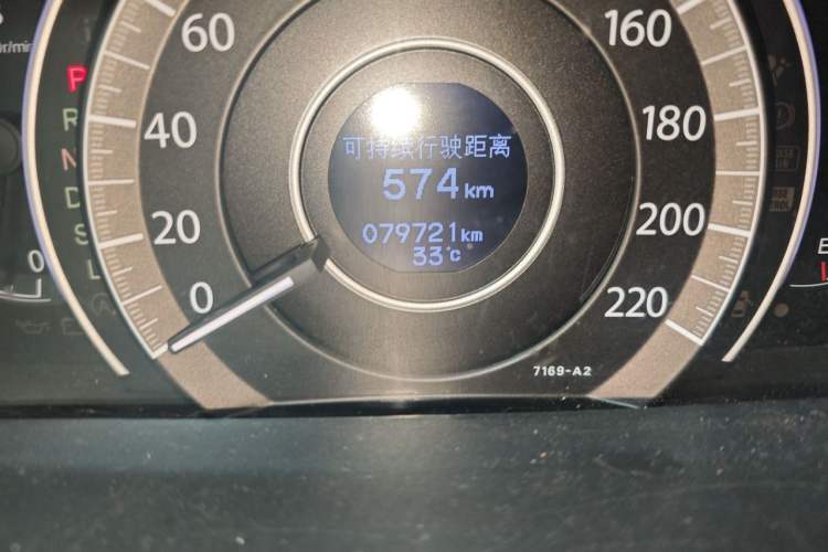 Used Honda CR-V 2016 2.0L Two-Wheel Drive Classic Edition Odometer Close Up