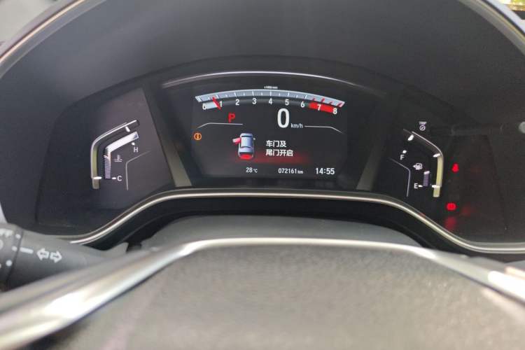 Used Honda CR-V 2017 240TURBO CVT Front-Wheel Drive Fashion Edition Odometer Close Up