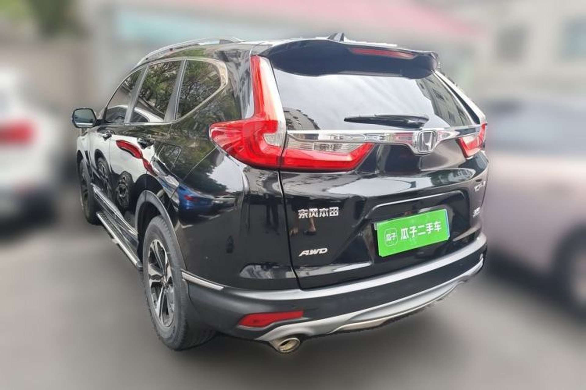 Used Honda CR-V 2017 240TURBO CVT Four-Wheel Drive Luxury Edition Rear Left 45 Deg
